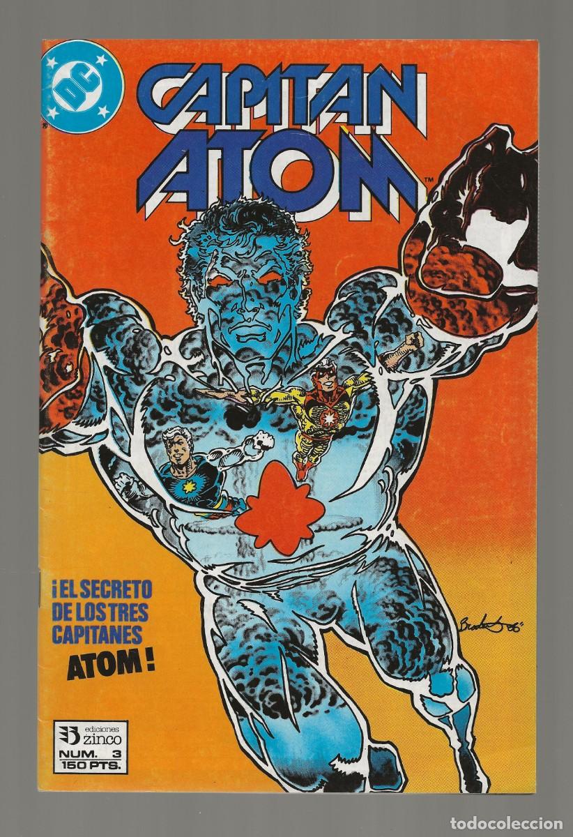 C&oacute;mics: CAPITAN ATOM N&ordm; 3 - ZINCO 1989 EXCELENTE ESTADO - Foto 1