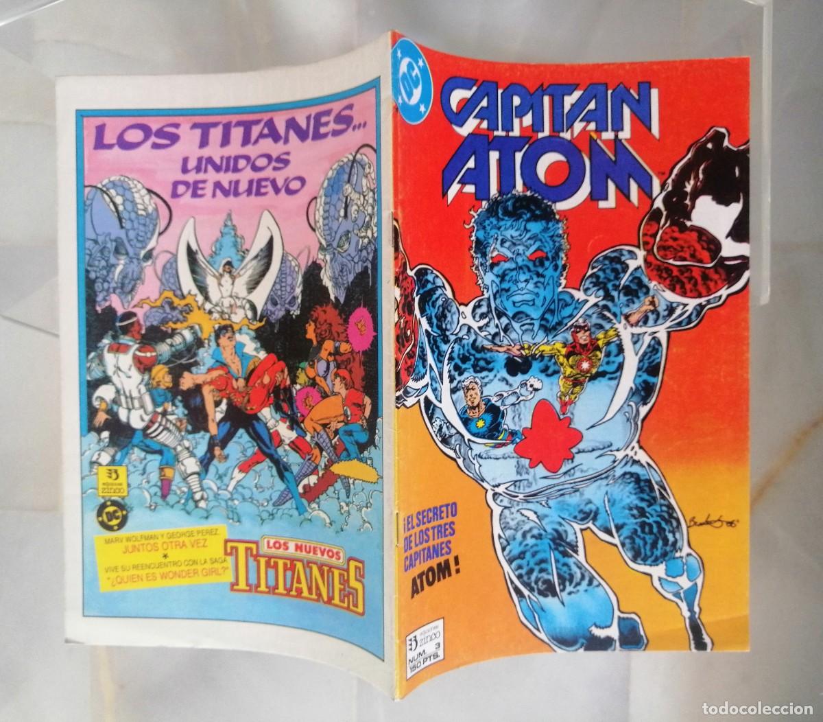 C&oacute;mics: CAPITAN ATOM N&ordm; 3 - ZINCO 1989 EXCELENTE ESTADO - Foto 2