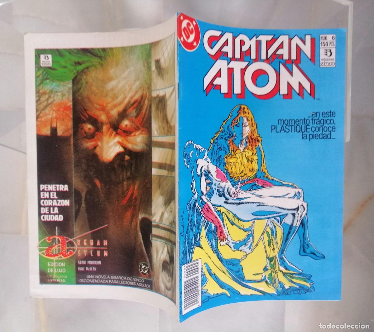 C&oacute;mics: CAPITAN ATOM N&ordm; 6 - ZINCO 1989 EXCELENTE ESTADO - Foto 2