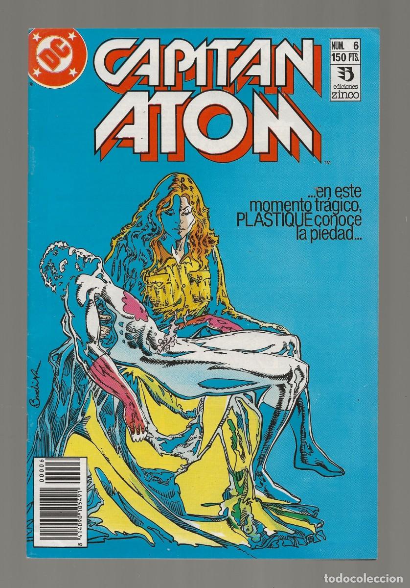 C&oacute;mics: CAPITAN ATOM N&ordm; 6 - ZINCO 1989 EXCELENTE ESTADO - Foto 1