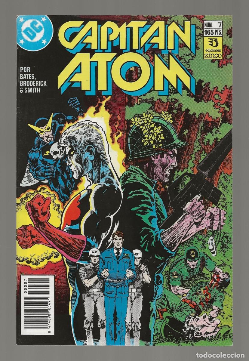 C&oacute;mics: CAPITAN ATOM N&ordm; 7 - ZINCO 1989 EXCELENTE ESTADO - Foto 1