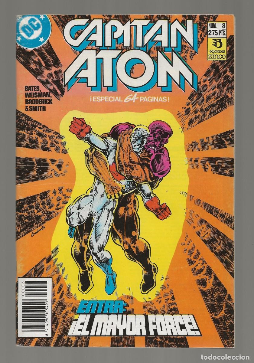 C&oacute;mics: CAPITAN ATOM N&ordm; 8 - ZINCO 1989 EXCELENTE ESTADO - Foto 1