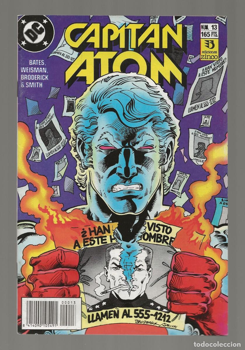 C&oacute;mics: CAPITAN ATOM N&ordm; 13 - ZINCO 1989 EXCELENTE ESTADO - Foto 1