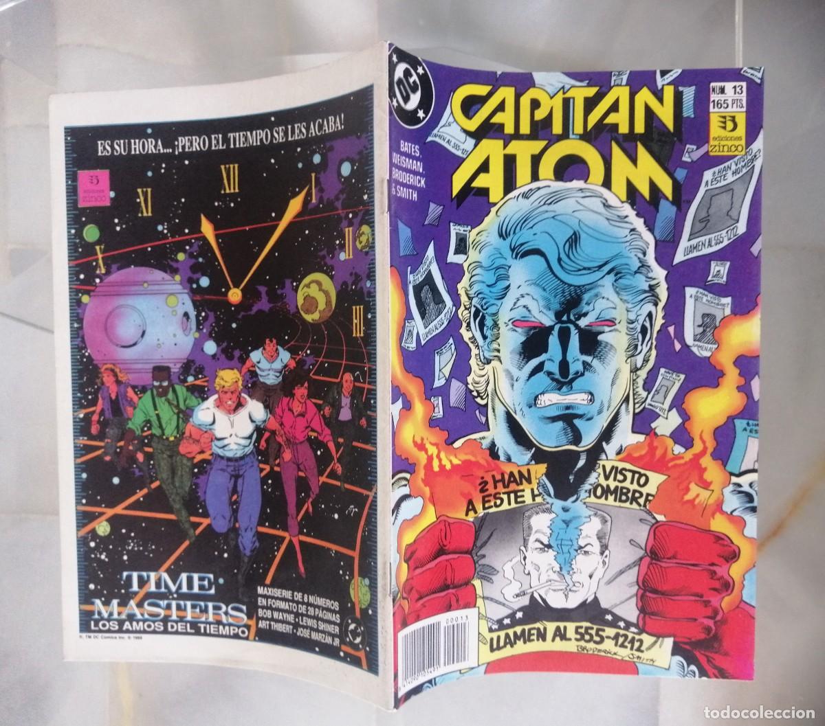 C&oacute;mics: CAPITAN ATOM N&ordm; 13 - ZINCO 1989 EXCELENTE ESTADO - Foto 2