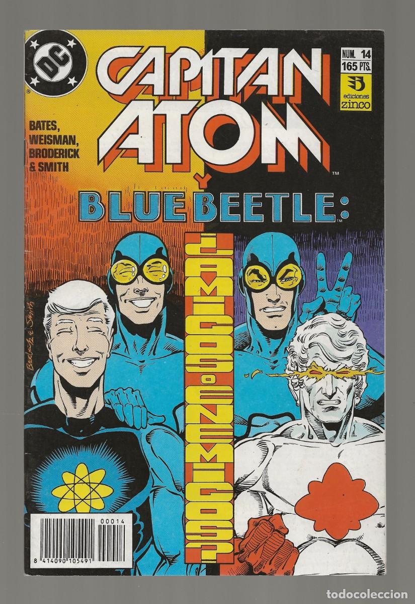 C&oacute;mics: CAPITAN ATOM N&ordm; 14 - ZINCO 1989 EXCELENTE ESTADO - Foto 1