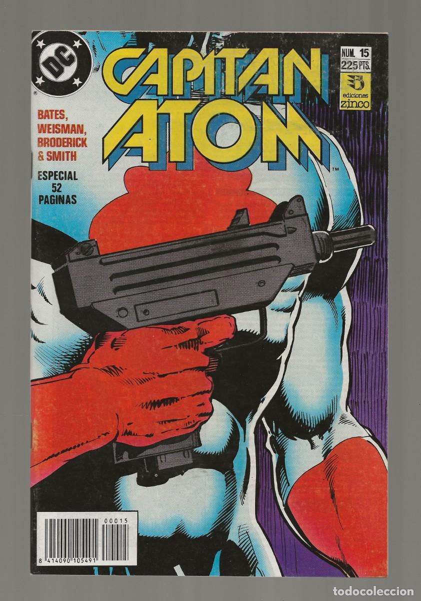 C&oacute;mics: CAPITAN ATOM N&ordm; 15 - ZINCO 1989 EXCELENTE ESTADO - Foto 1