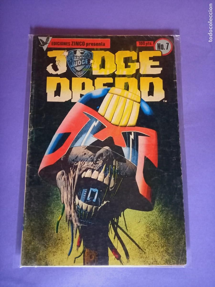 C&oacute;mics: Judge Dredd N&ordm; 7 Zinco Ref. C8 - Foto 1
