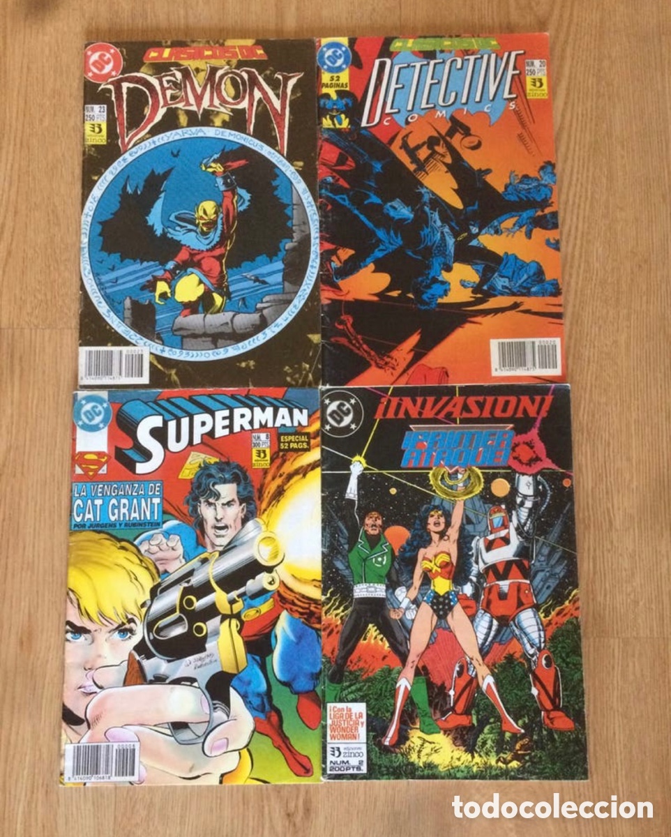 C&oacute;mics: 4 c&oacute;mics DC - Demon, Detective, Superman - Foto 1
