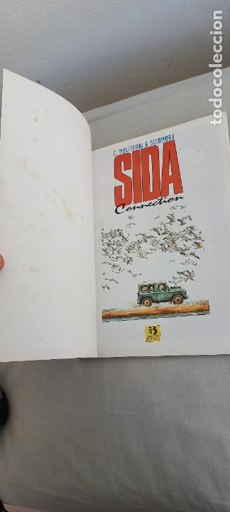 C&oacute;mics: SIDA CONNECTION. C. MOLITERNI & SICOMORO. EDICIONES ZINCO. 1993. - Foto 2