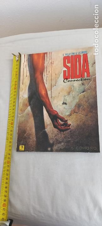C&oacute;mics: SIDA CONNECTION. C. MOLITERNI & SICOMORO. EDICIONES ZINCO. 1993. - Foto 1