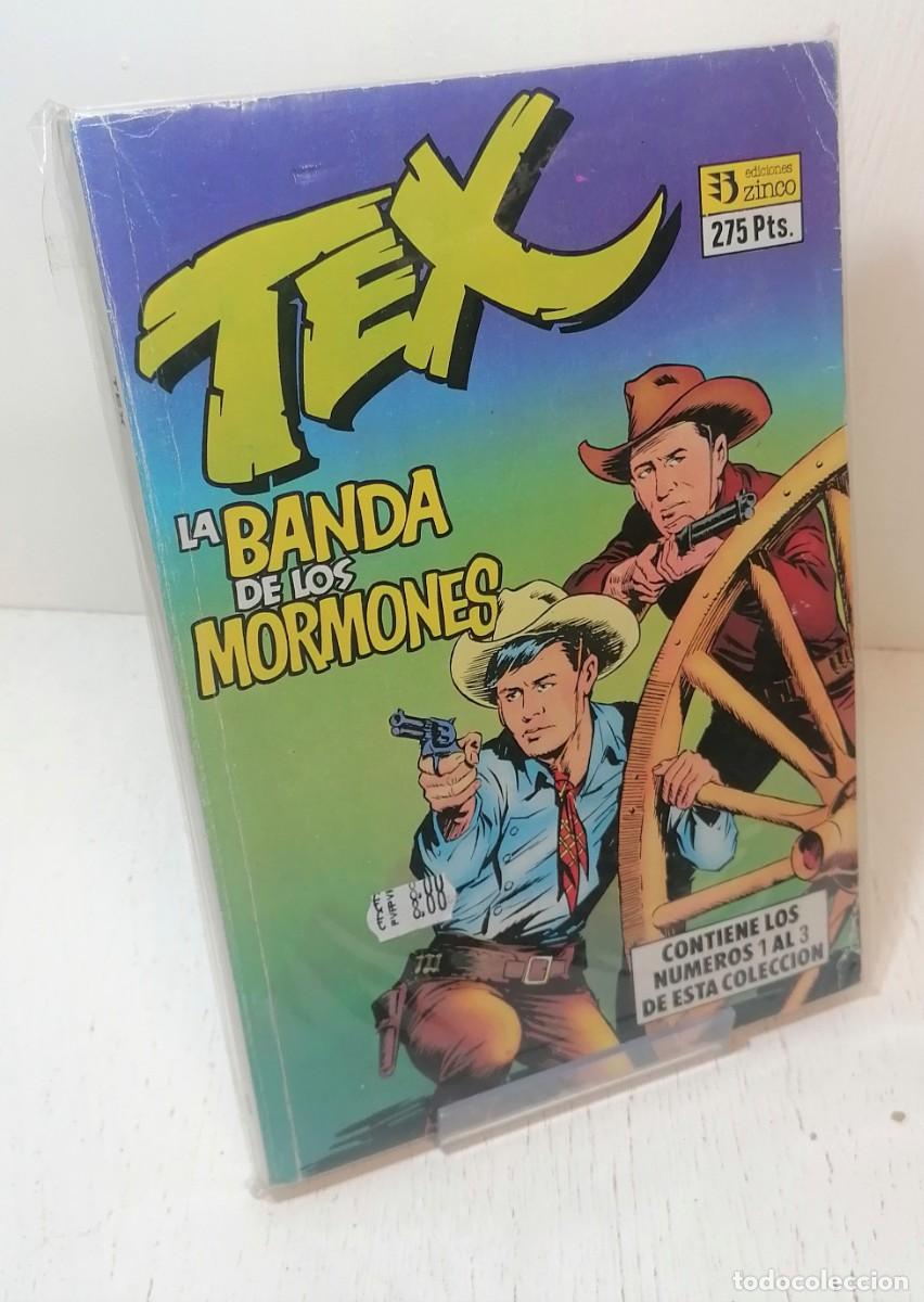 C&oacute;mics: Comic: &rdquo;Tex la banda de los mormones&rdquo; n&uacute;meros 1 al 3 ediciones zinco - Foto 1