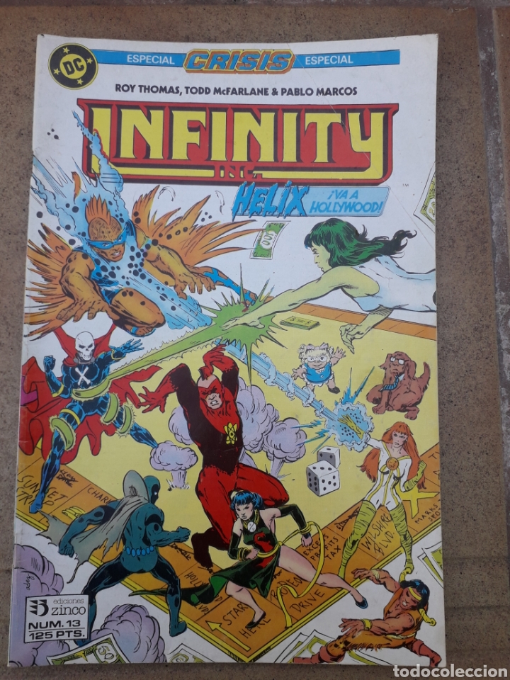 C&oacute;mics: Infinity inc. num 13. Ed Zinco - Foto 1