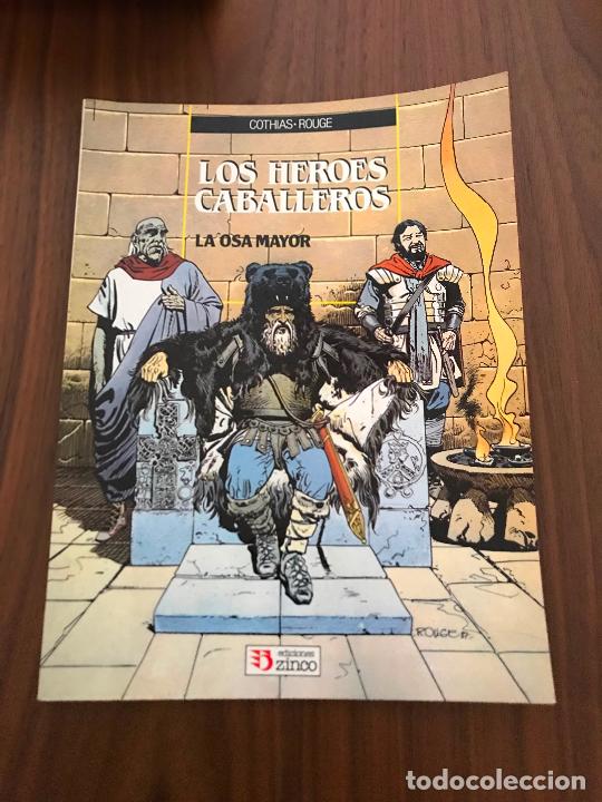 C&oacute;mics: LOS HEROES CABALLEROS , LA OSA MAYOR , R&Uacute;STICA , EDICIONES ZINCO - Foto 1
