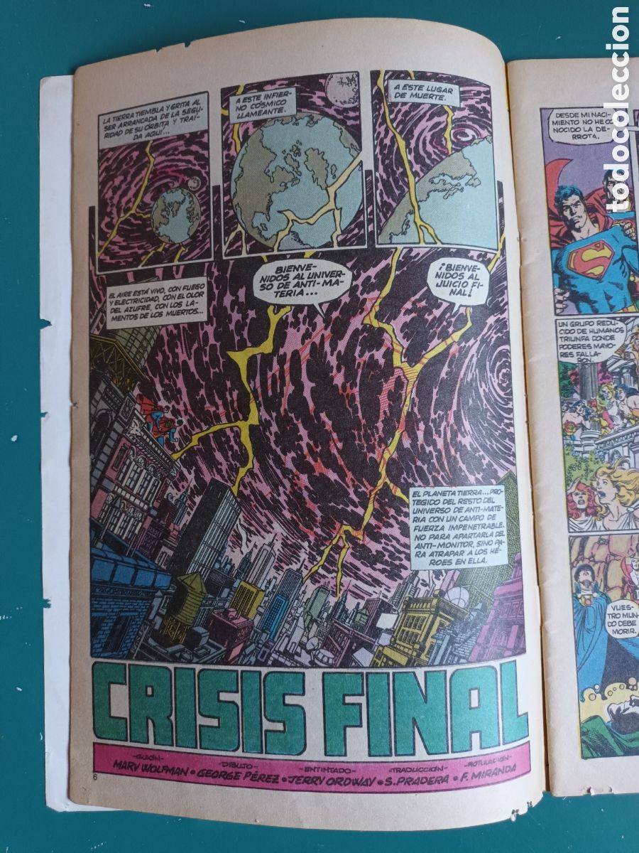 C&oacute;mics: Crisis en tierras infinitas N&deg; 12 Extra ZINCO - DC 1987 - Foto 4