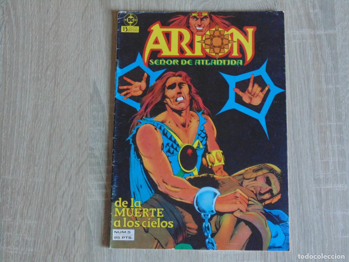 C&oacute;mics: Arion. se&ntilde;or de Atlantida. Vol-1 n&ordm; 5 DC // Zinco. - Foto 1