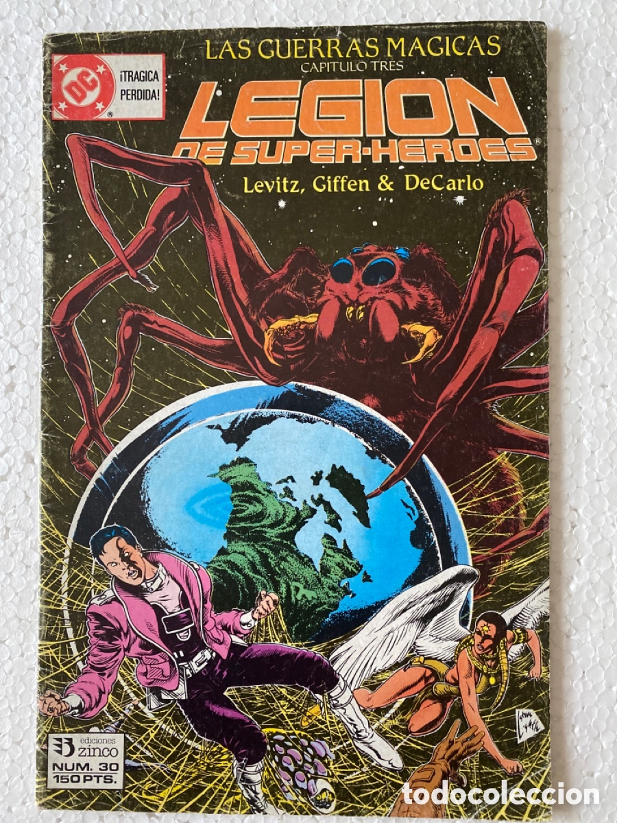 C&oacute;mics: LEGI&Oacute;N DE SUPERH&Eacute;ROES #30 - ZINCO - Foto 1