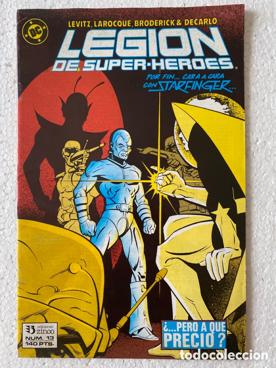 C&oacute;mics: LEGI&Oacute;N DE SUPERH&Eacute;ROES #13 - ZINCO - Foto 1