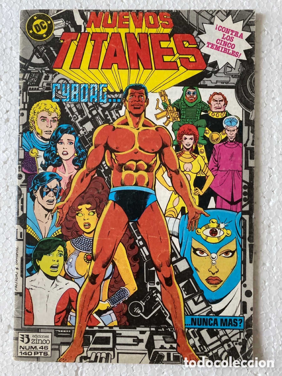 C&oacute;mics: NUEVOS TITANES #46 Vol1 ZINCO - Foto 1