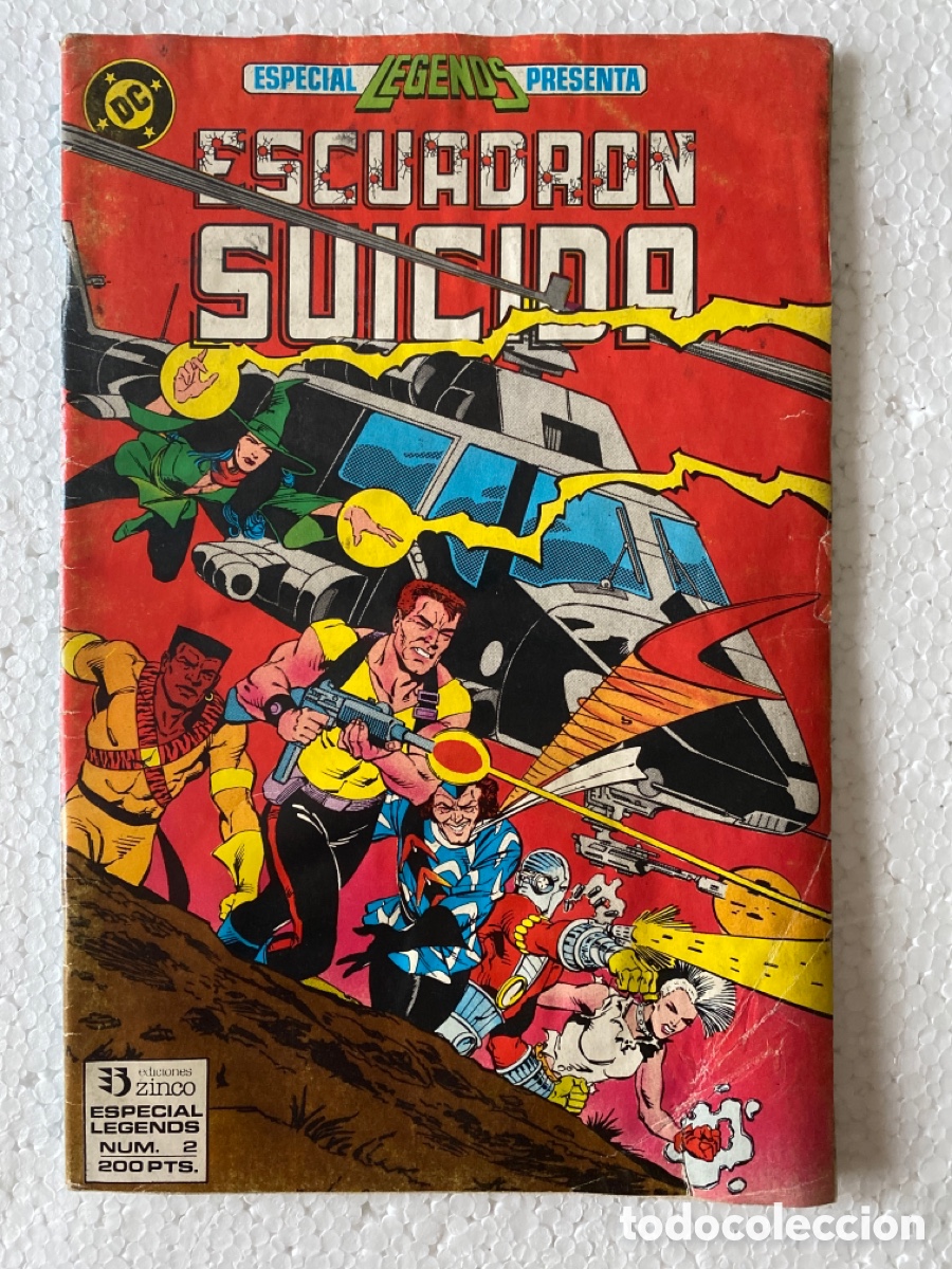 C&oacute;mics: ESCUADR&Oacute;N SUICIDA #2 - ZINCO - Foto 1