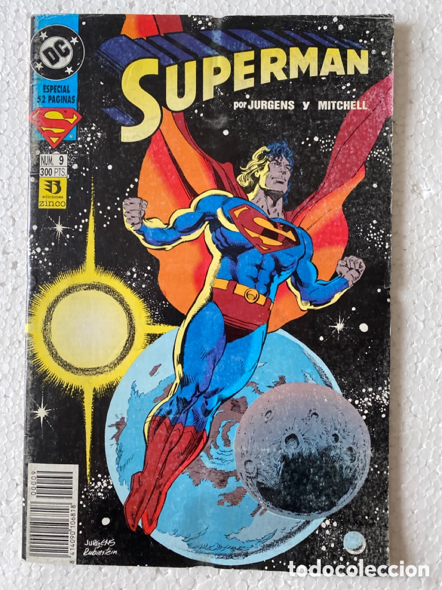 C&oacute;mics: SUPERMAN #9 VOL3 - ZINCO - Foto 1