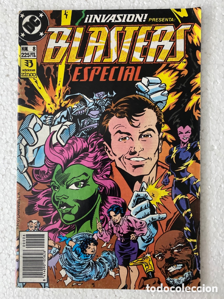 C&oacute;mics: INCADION #8 - BLASTERS - ZINCO - Foto 1