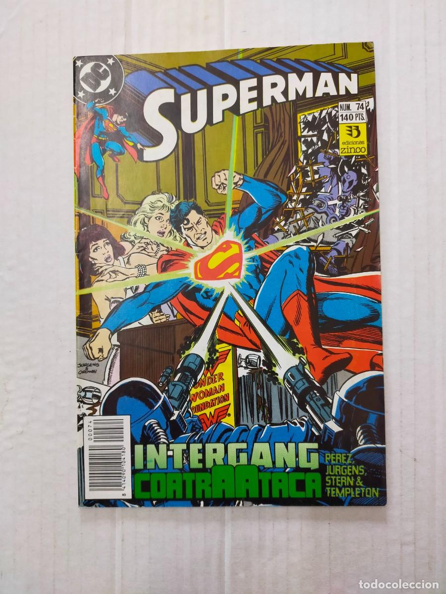C&oacute;mics: SUPERMAN n&ordm; 74. INTERGANG CONTRAATACA - Foto 1