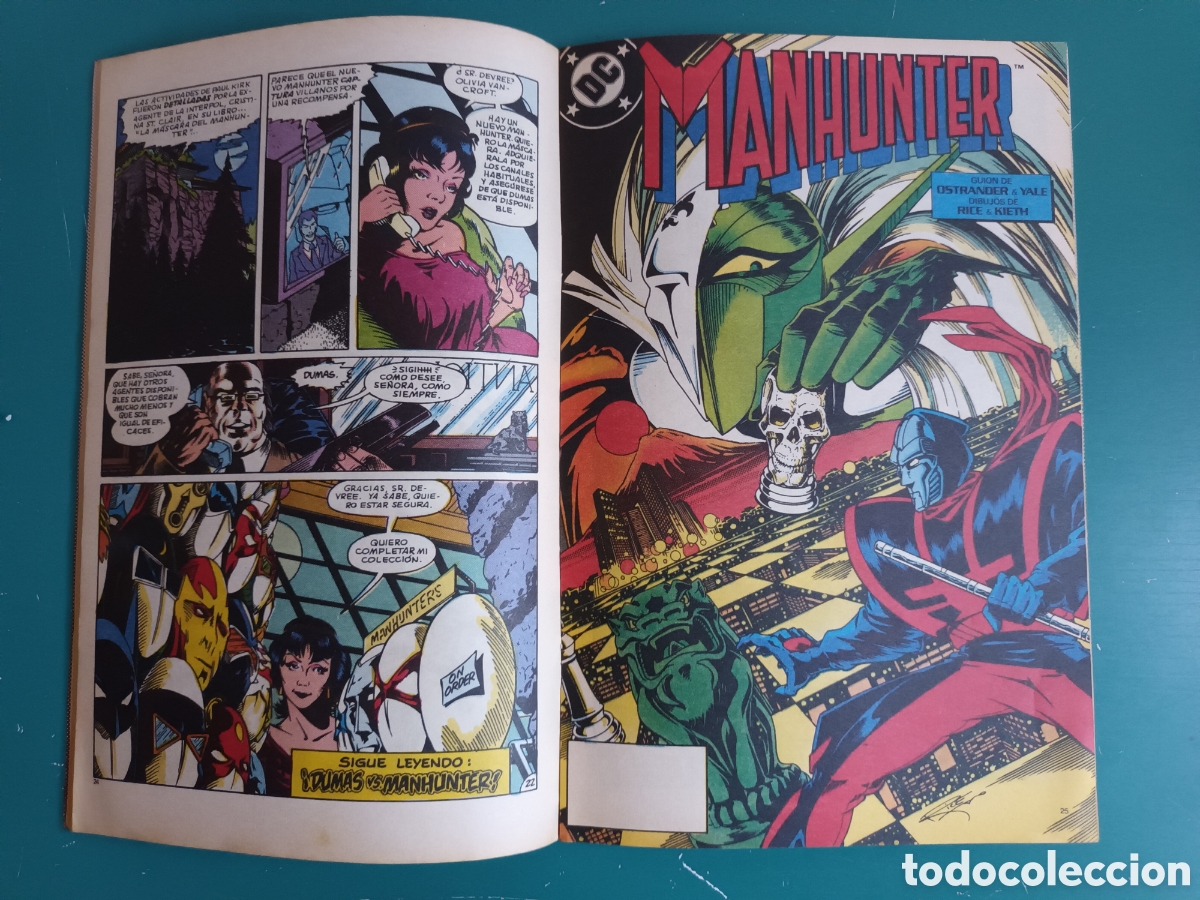 C&oacute;mics: Manhunter N&deg; 5 ZINCO - DC COMICS 1989 - Foto 6