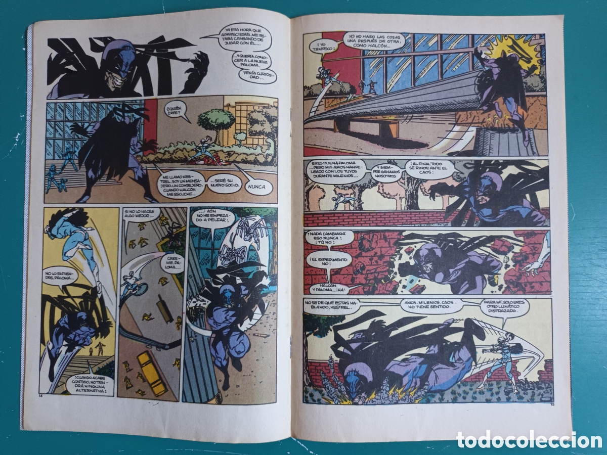 C&oacute;mics: Halc&oacute;n y Paloma N&deg; 3 ZINCO - DC COMICS 1989 - Foto 4
