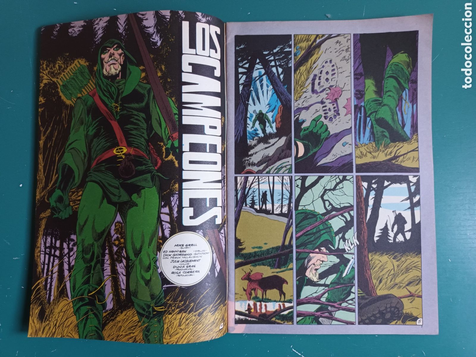 C&oacute;mics: Green Arrow Flecha Verde N&deg; 4 ZINCO - DC COMICS 1990 - Foto 3