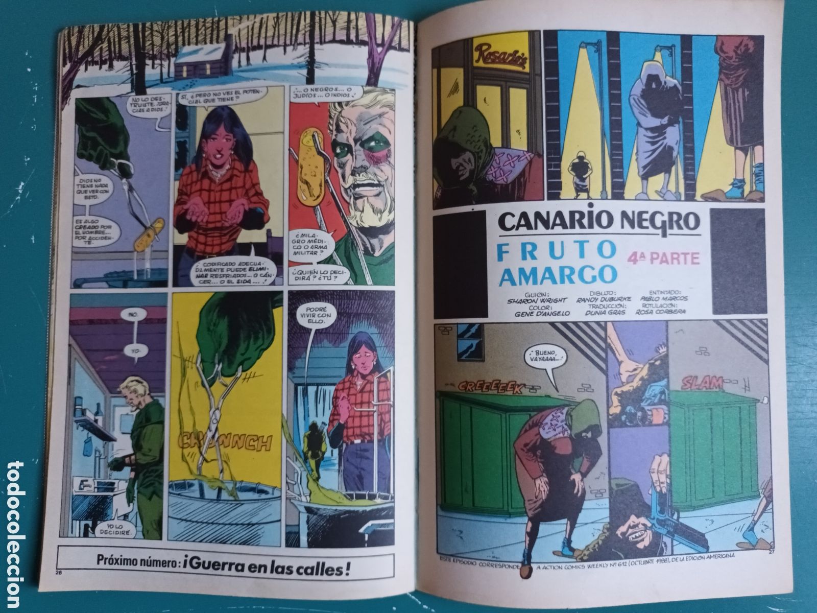 C&oacute;mics: Green Arrow Flecha Verde N&deg; 4 ZINCO - DC COMICS 1990 - Foto 5