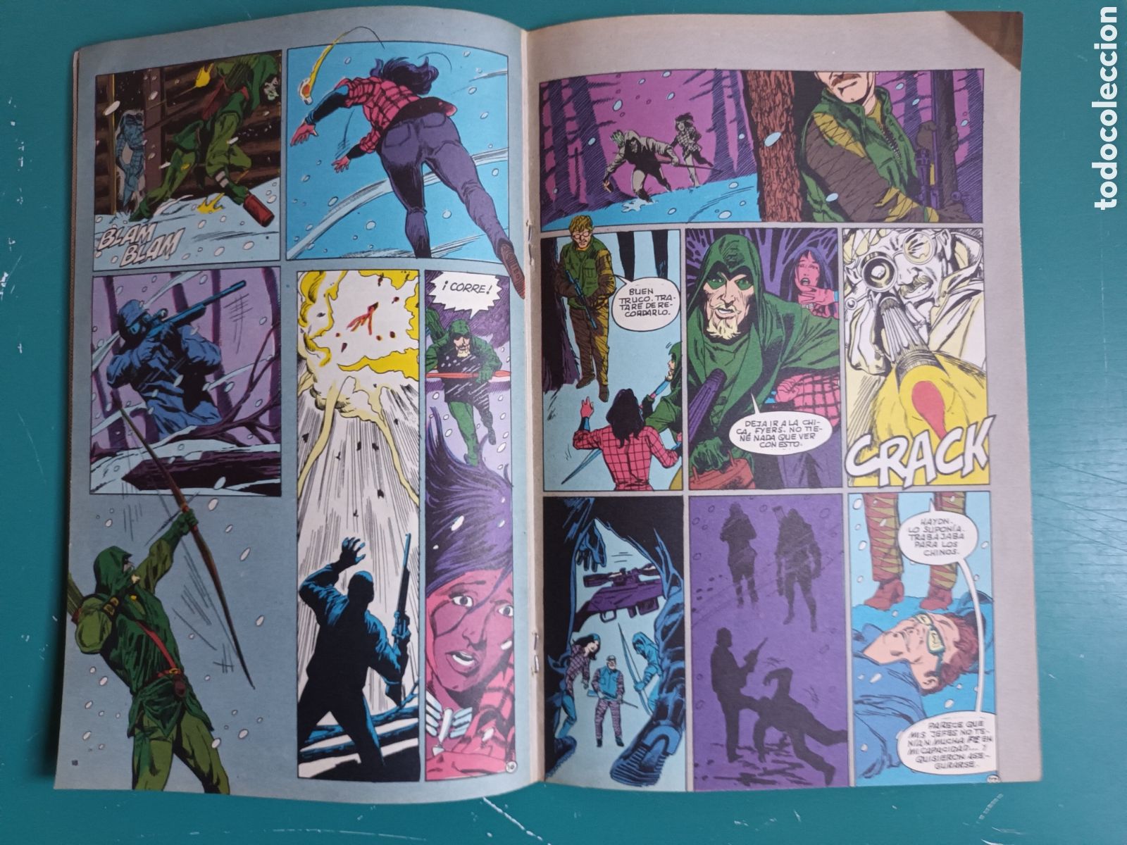 C&oacute;mics: Green Arrow Flecha Verde N&deg; 4 ZINCO - DC COMICS 1990 - Foto 7