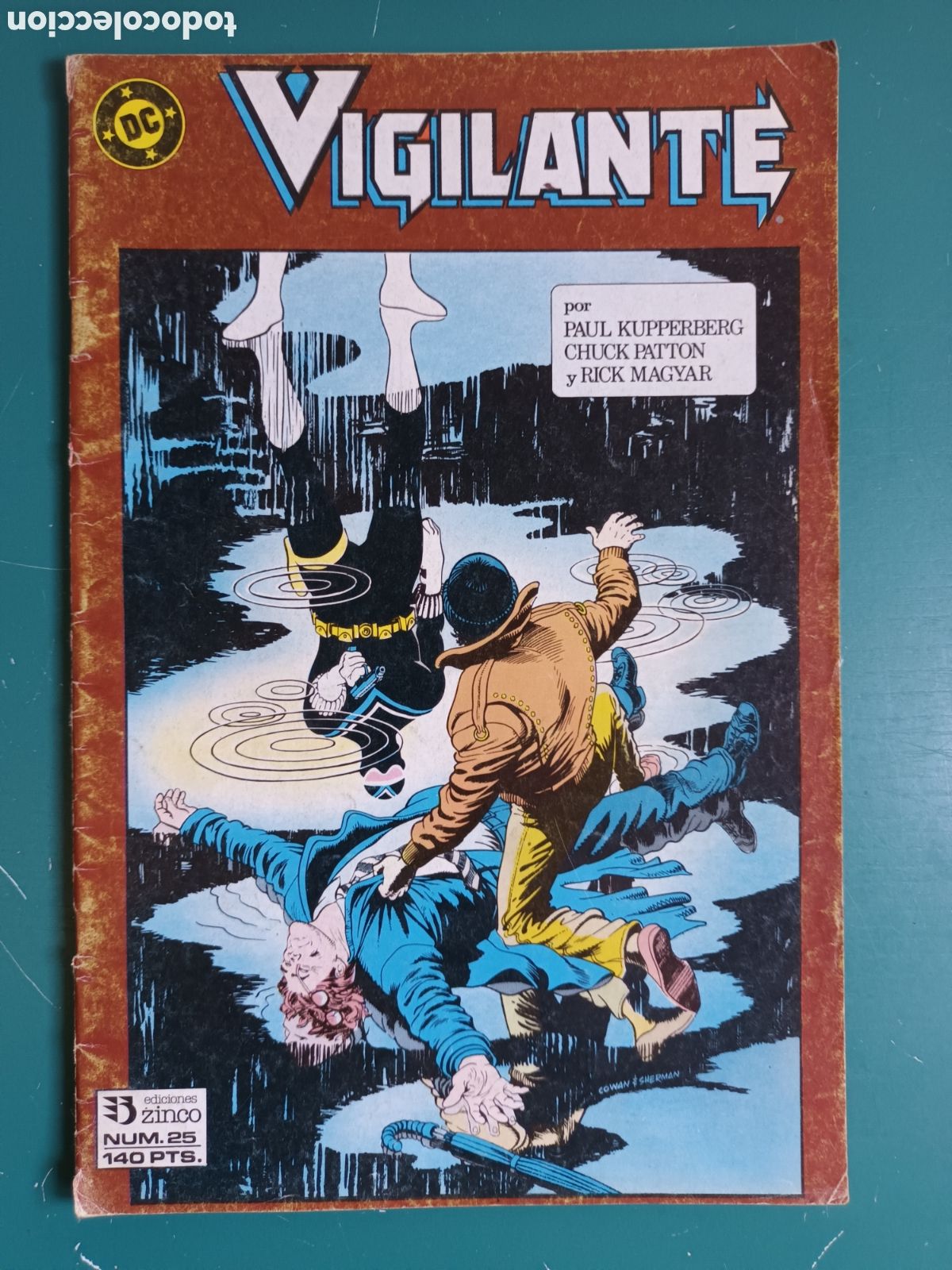 C&oacute;mics: Vigilante N&deg; 25 ZINCO - DC COMICS 1988 - Foto 1