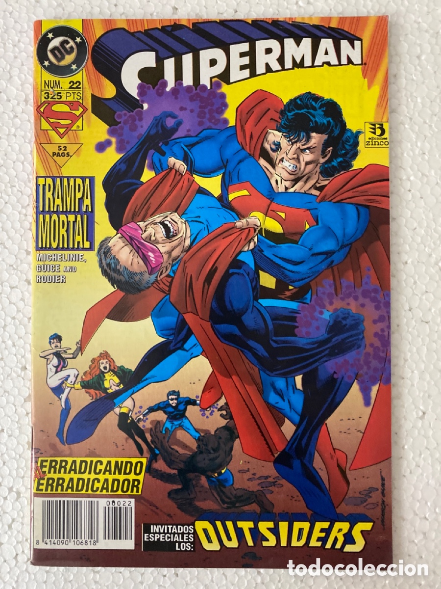 C&oacute;mics: SUPERMAN #22 VOL3 - ZINCO - Foto 1
