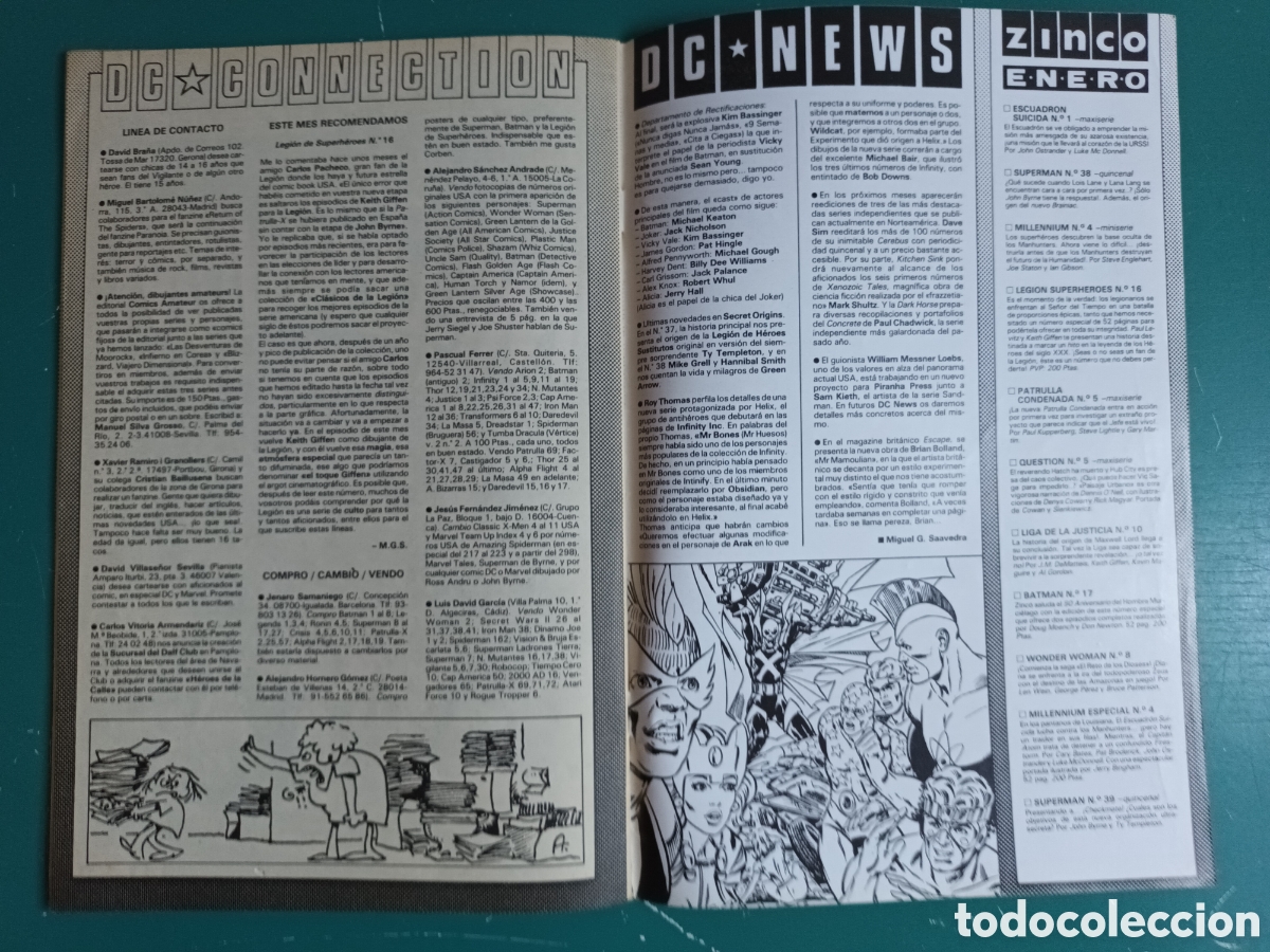 C&oacute;mics: Escuadr&oacute;n Suicida N&deg; 1 ZINCO - DC COMICS 1989 - Foto 9