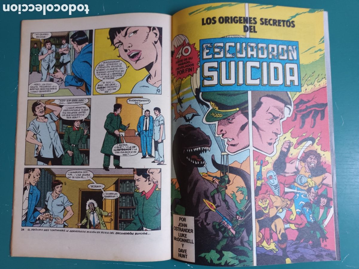 C&oacute;mics: Escuadr&oacute;n Suicida N&deg; 1 ZINCO - DC COMICS 1989 - Foto 6