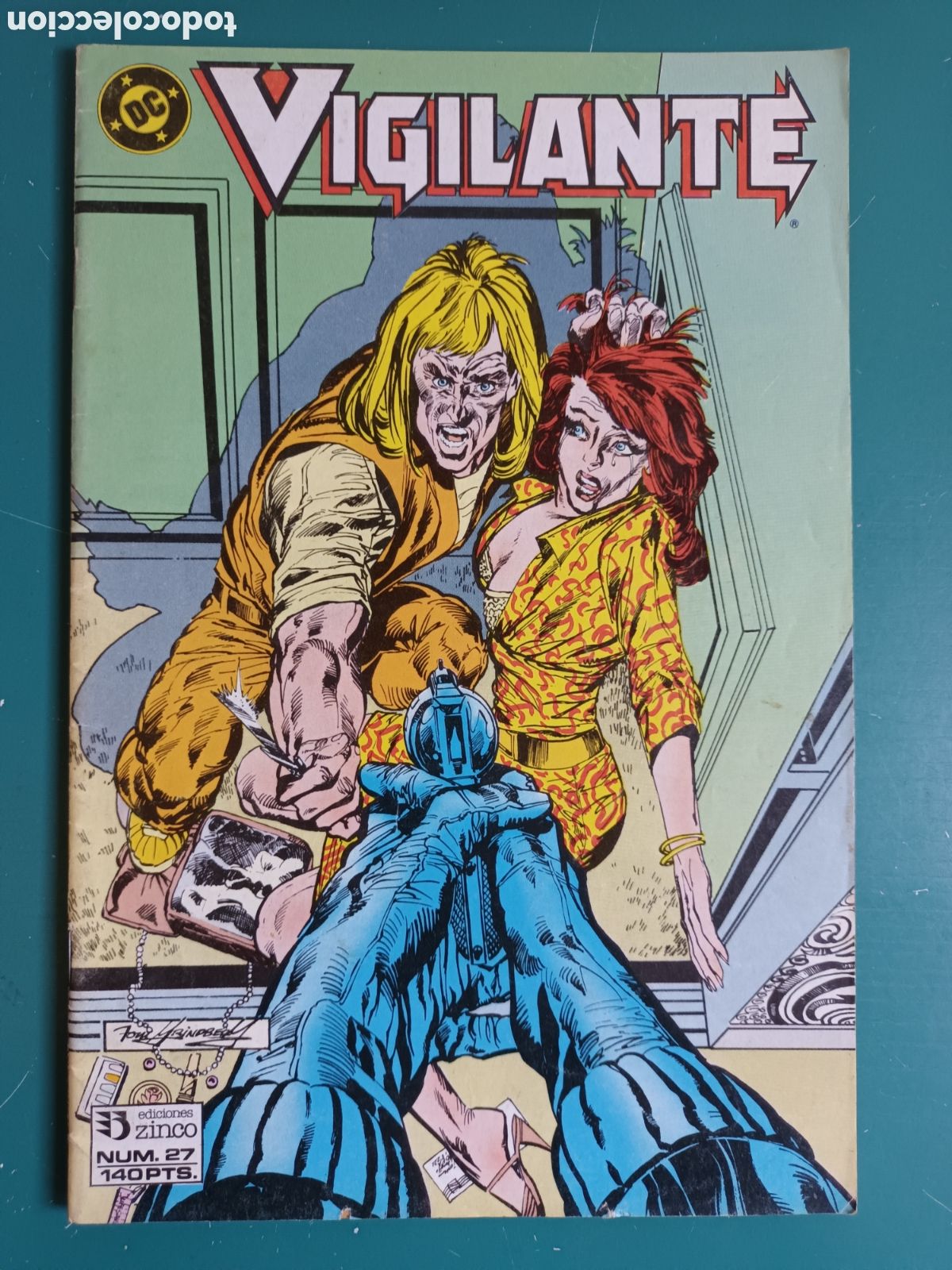 C&oacute;mics: Vigilante N&deg; 27 ZINCO- DC COMICS 1988 - Foto 1