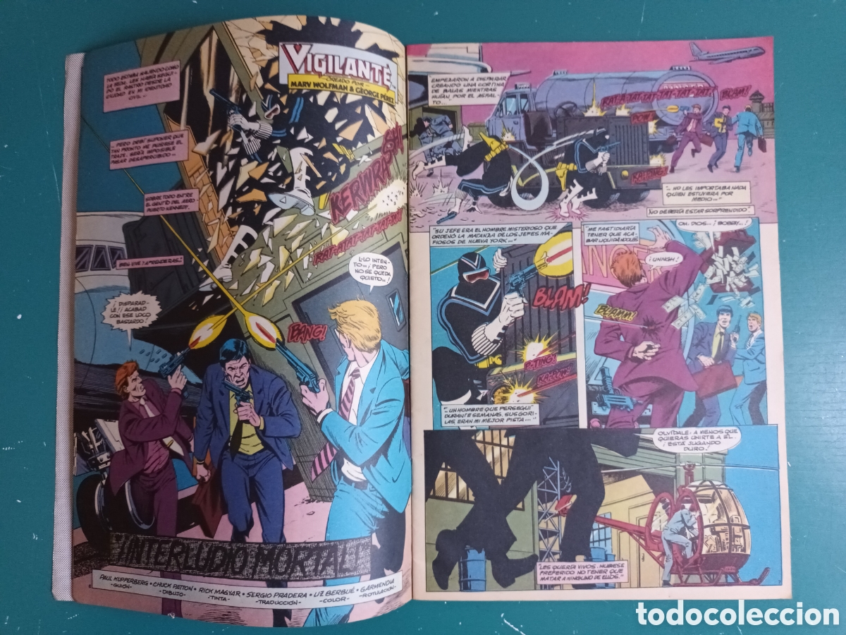 C&oacute;mics: Vigilante N&deg; 27 ZINCO- DC COMICS 1988 - Foto 3