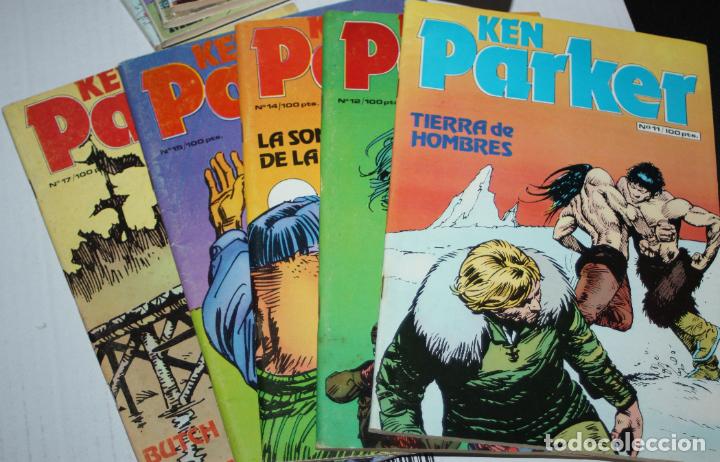 C&oacute;mics: KEN PARKER. (EDICIONES ZINCO.) COLECCION COMPLETA de 17 ejemplares - Foto 2