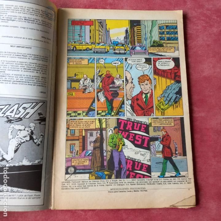 C&oacute;mics: Especial Legends presenta. Flash n&ordm; 1. DC // Zinco - Foto 2