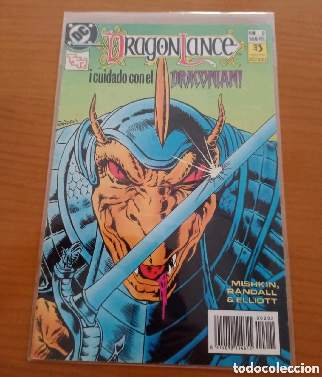 C&oacute;mics: Drag&oacute;n Lance N&deg;2 Ediciones Zinco Comics - Foto 1