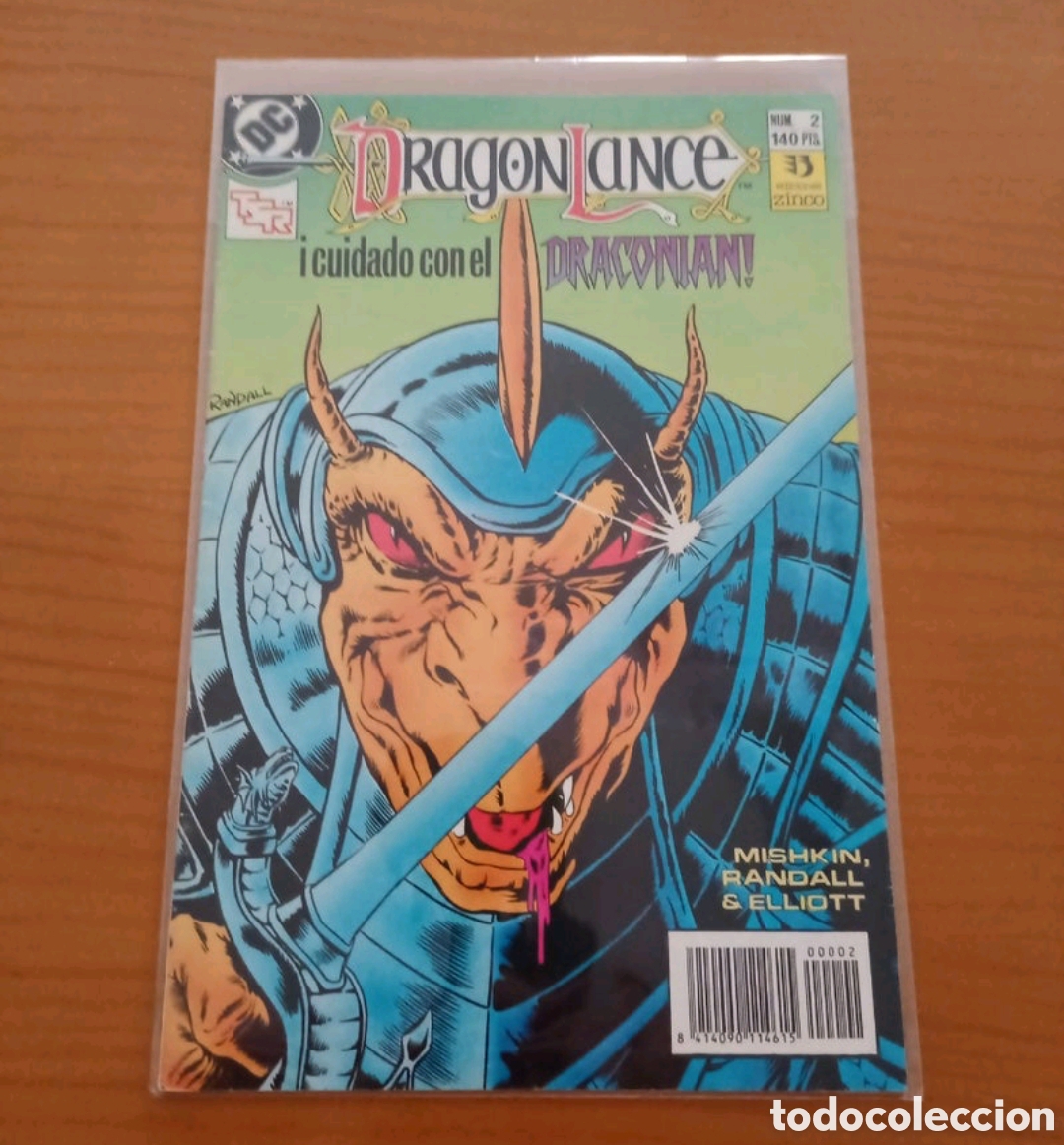 C&oacute;mics: Drag&oacute;n Lance N&deg;2 Ediciones Zinco Comics - Foto 5