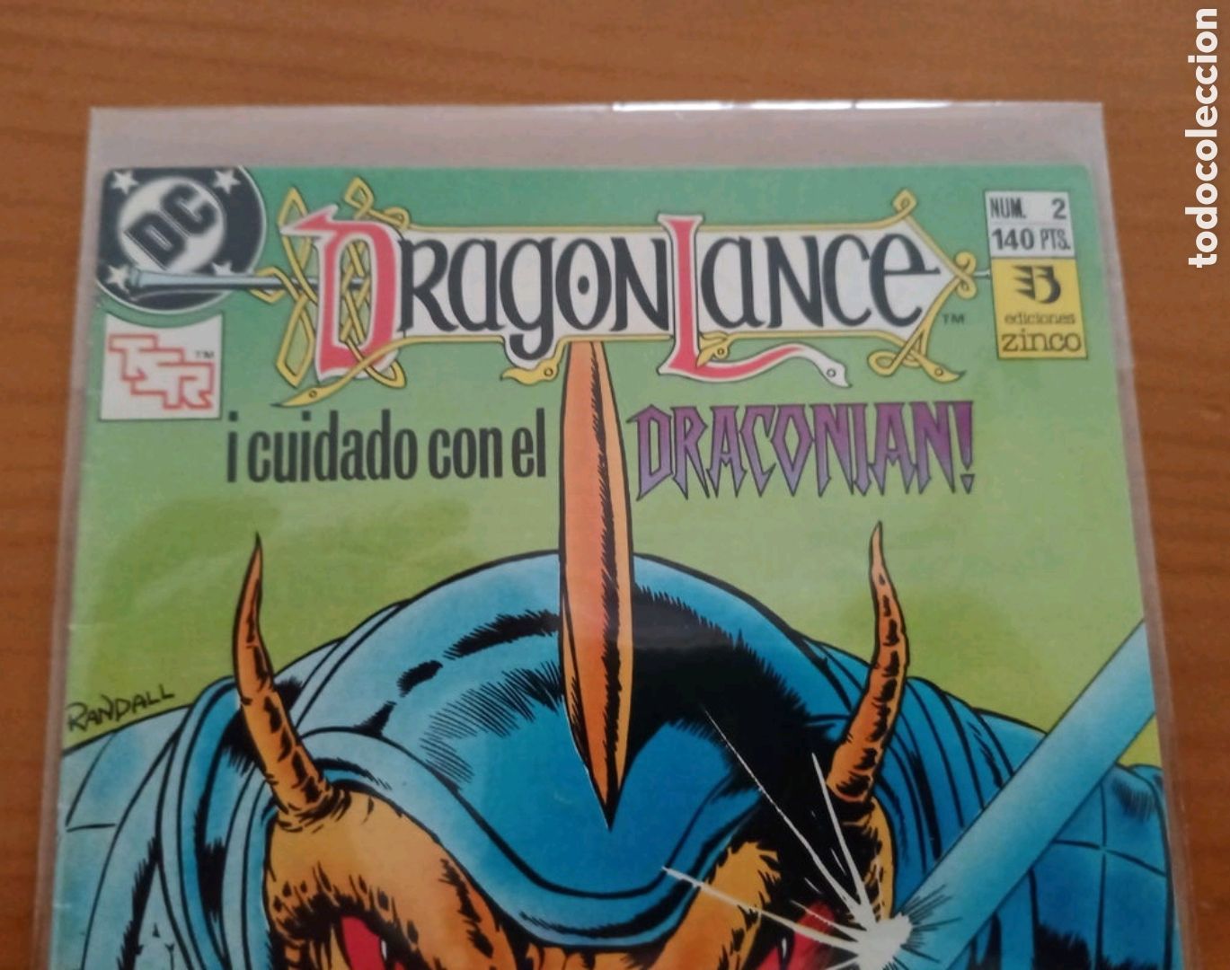 C&oacute;mics: Drag&oacute;n Lance N&deg;2 Ediciones Zinco Comics - Foto 3