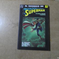 Cómics: EL REGRESO DE SUPERMAN, EL HOMBRE DE ACERO LUCHA POR SU VIDA DE ZINCO