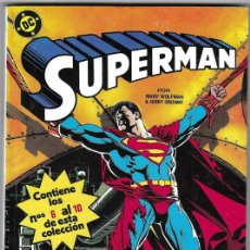 Cómics: ZINCO -- DC COMICS -- SUPERMAN -- RETAPADO CONTIENE DEL 6 AL 10