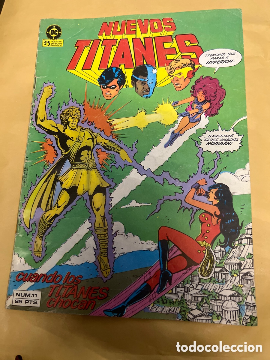 C&oacute;mics: T2/A1/60.COMIC NUEVOS TITANES NUM 11 - Foto 1