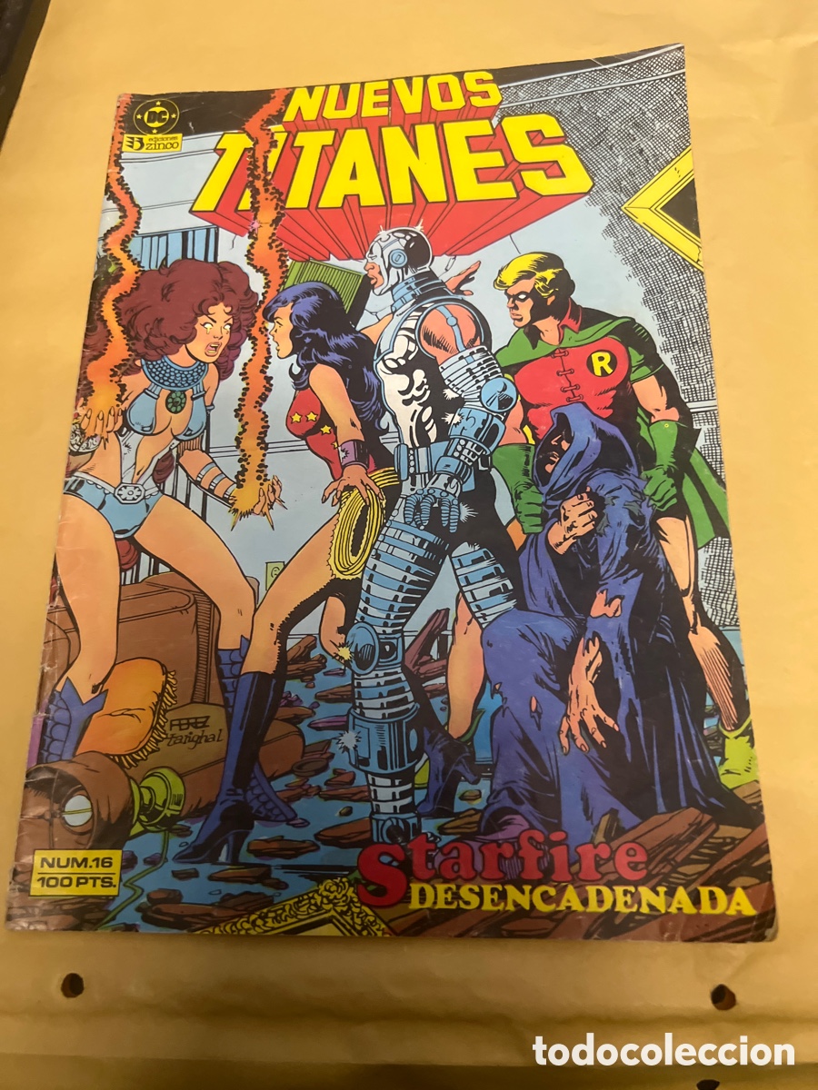 C&oacute;mics: T2/A1/62. COMIC NUEVOS TITANES NUM 16 EDICIONES ZINCO - Foto 1