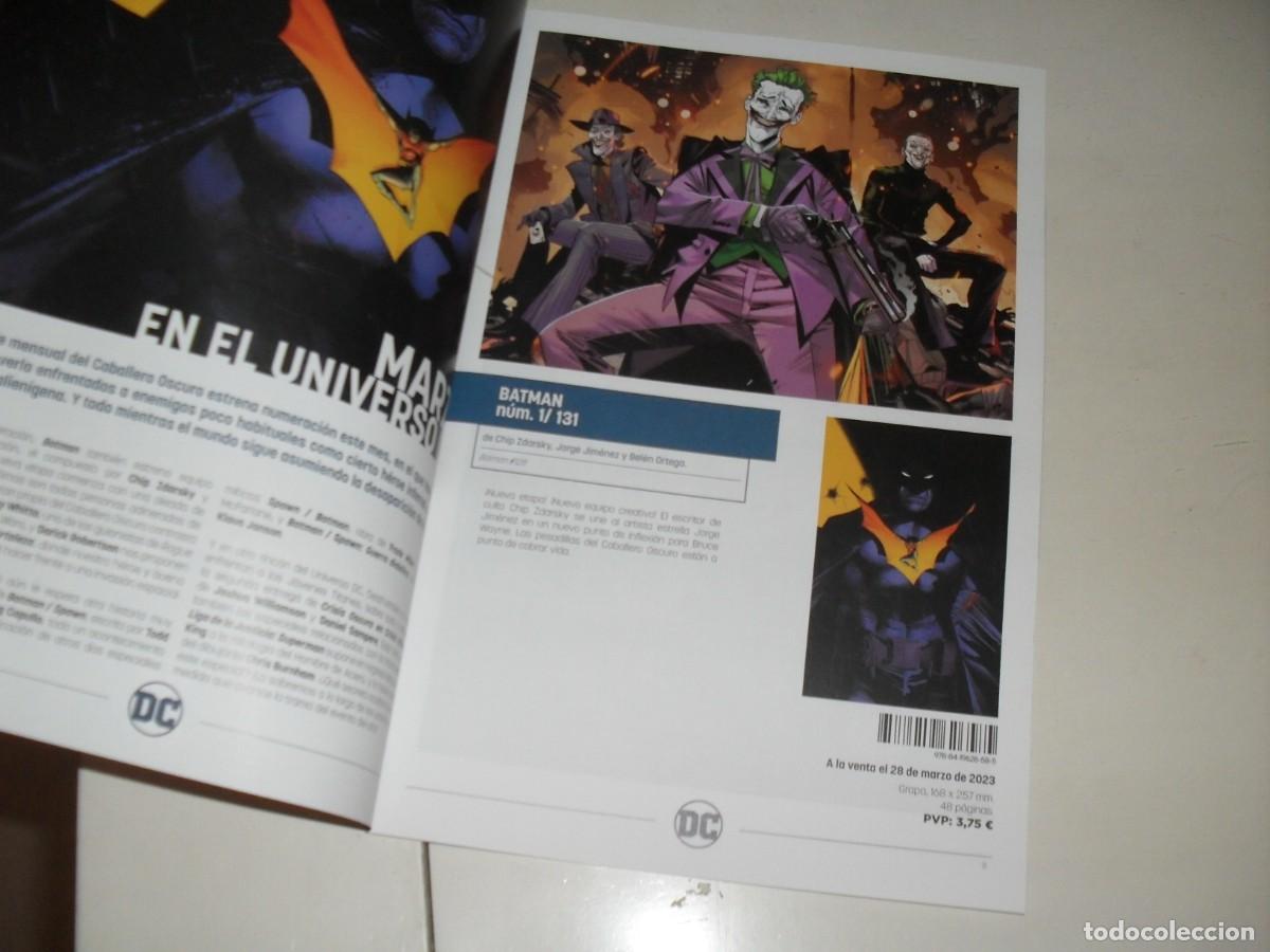 C&oacute;mics: FOLLETO PUBLICITARIO,24 PAG.BATMAN-SPAWN.ECC,A&Ntilde;O 2018.IMPECABLE. - Foto 2