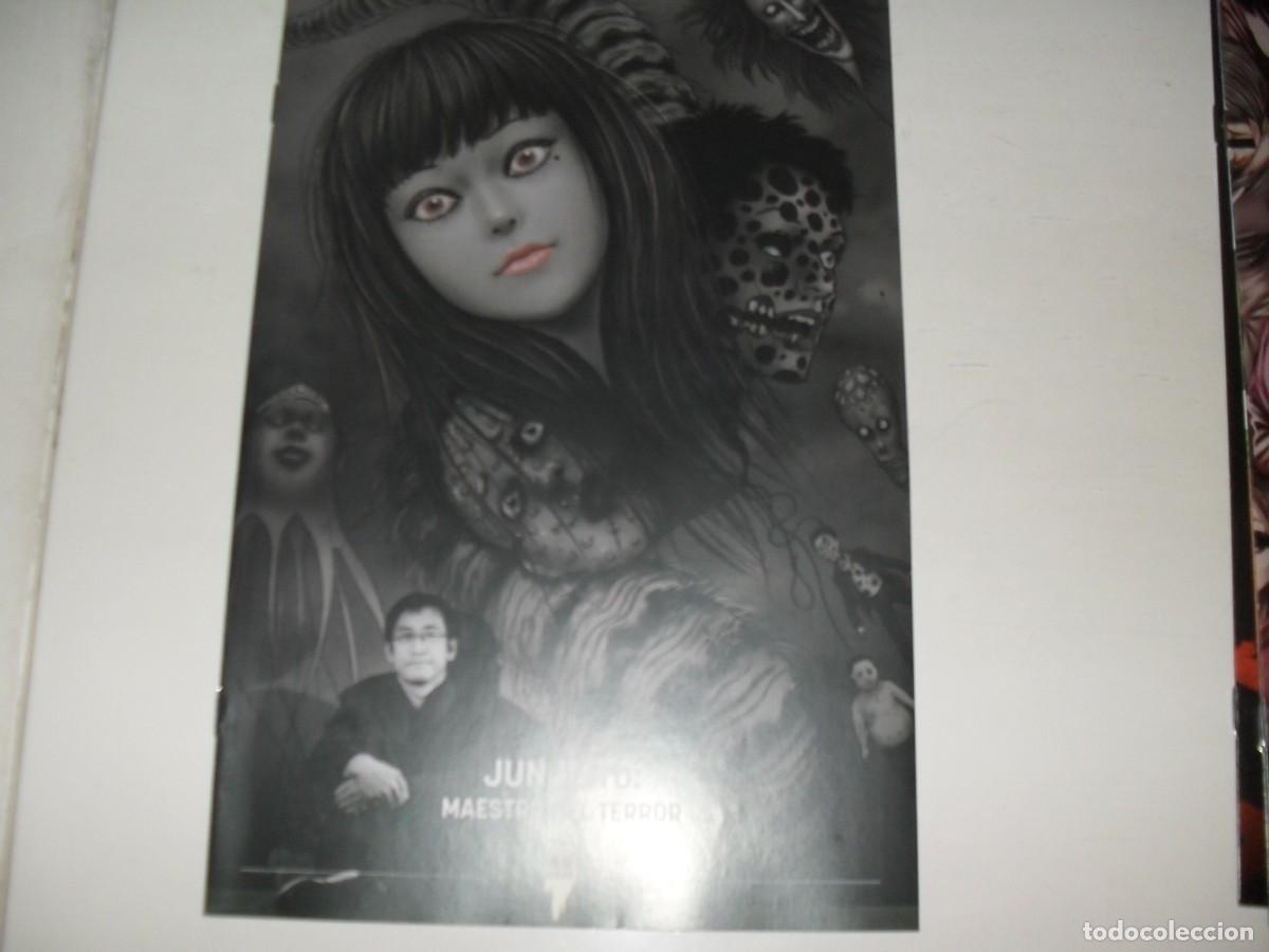 C&oacute;mics: FOLLETO PUBLICITARIO JUNJI ITO:MAESTRO DEL TERROR .ECC, 2018.IMPECABLE. - Foto 1