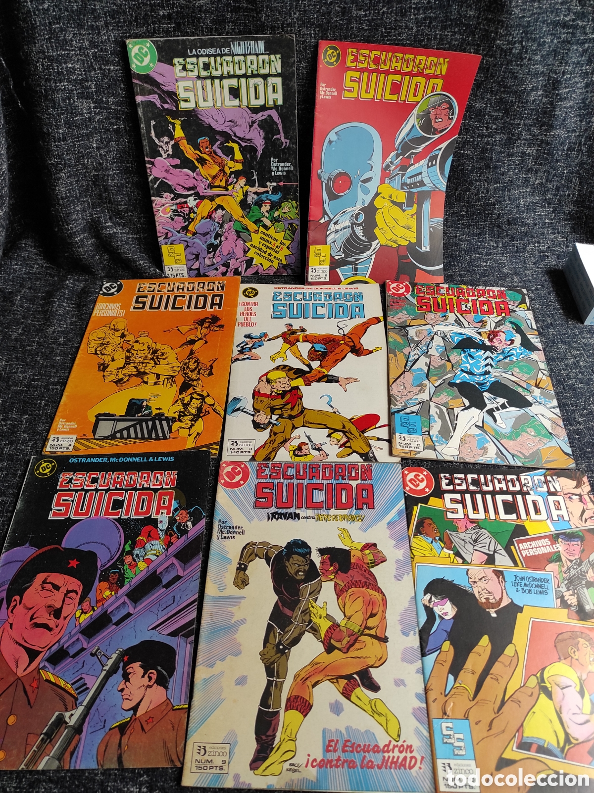 C&oacute;mics: ESCUADRON SUICIDA - LOTE DE 12 EJEMPLARES -EDITA : EDICIONES ZINCO - Foto 1