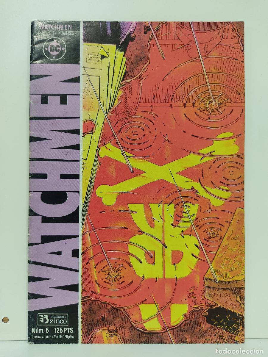C&oacute;mics: WATCHMEN NUMERO 5 EDICIONES ZINCO PRIMERA EDICION - Foto 1
